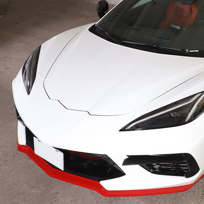 Red Full Interior Set Dash Panel Decor Cover Trim Kit For Corvette C8 2020-25 - Variants 16-20 69