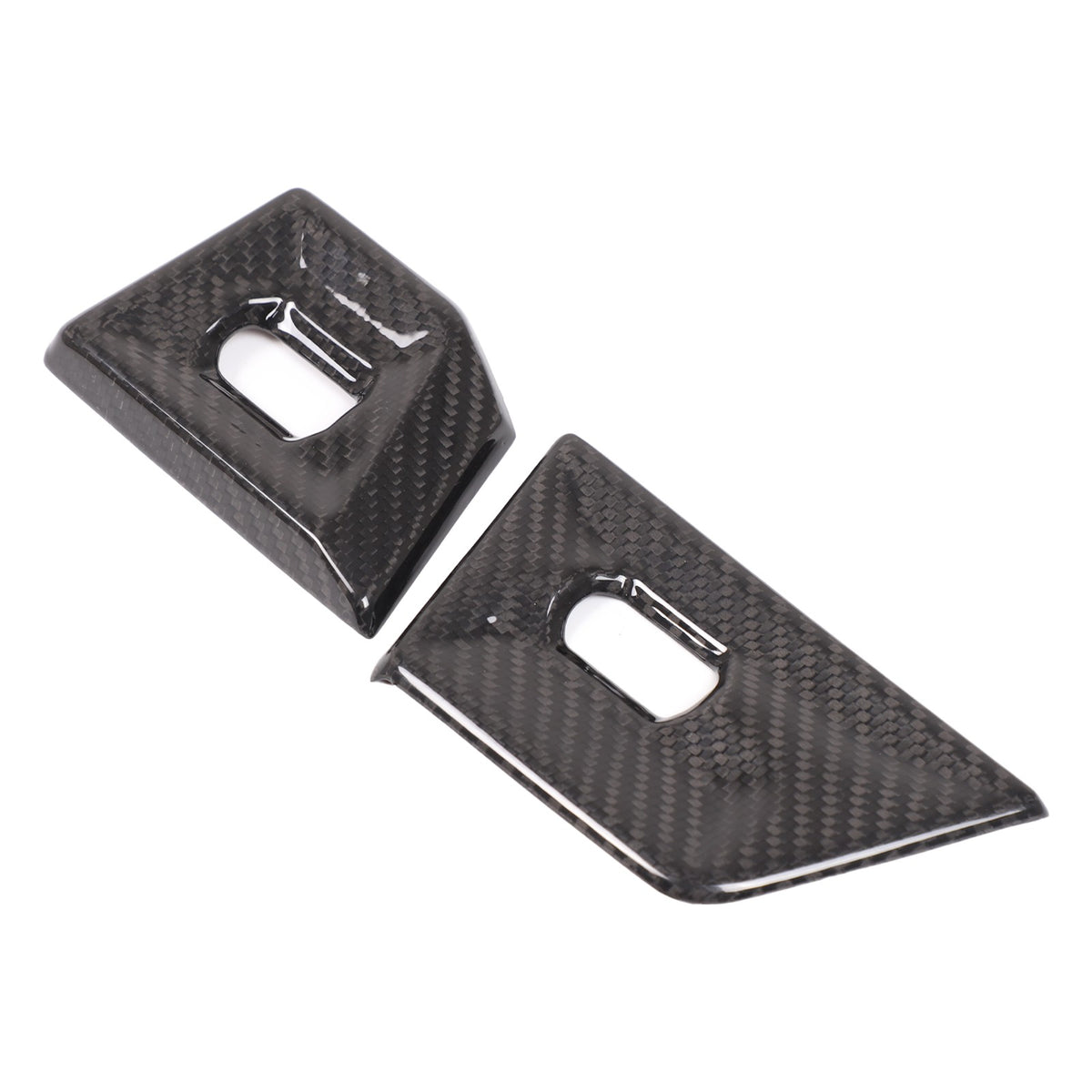 Real Carbon Fiber Dash Side Air Vent Adjustment Trim For BMW X3 G45 2025+ 14