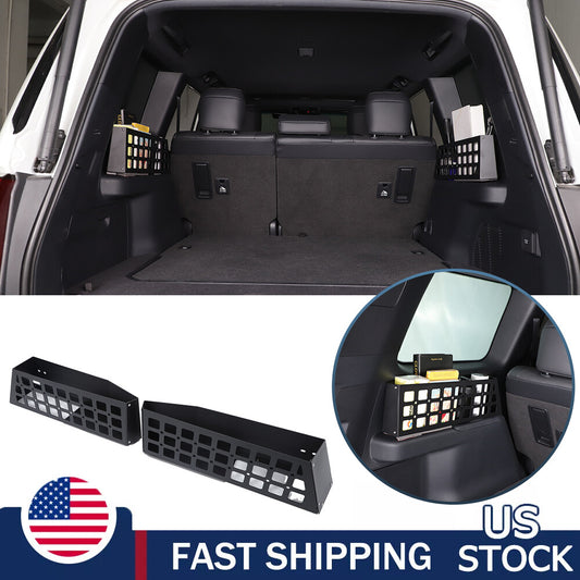 Rear Trunk Storage Box Organizer Molle Panel For Toyota Land Cruiser LC250 24 US 1