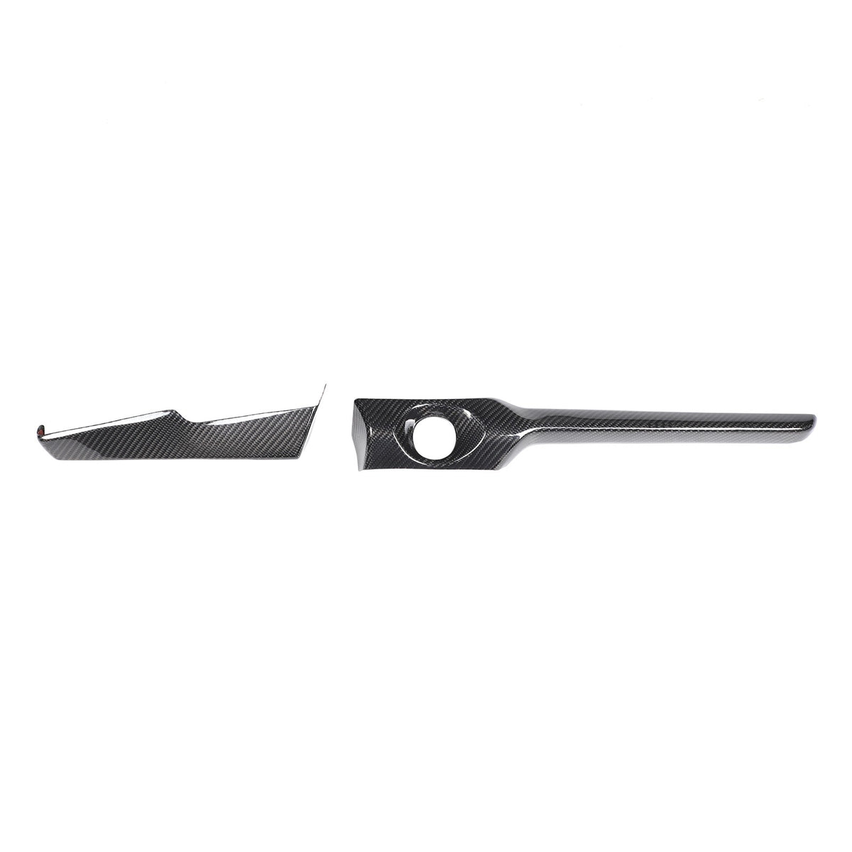 Real Carbon Fiber Center Console Ignition Button Trim For Corvette C8 2026+ 12