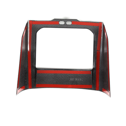 Real Carbon Fiber Interior Rear Air Vent Cover Trim For BMW 5 Series G60 i5 24+ 13