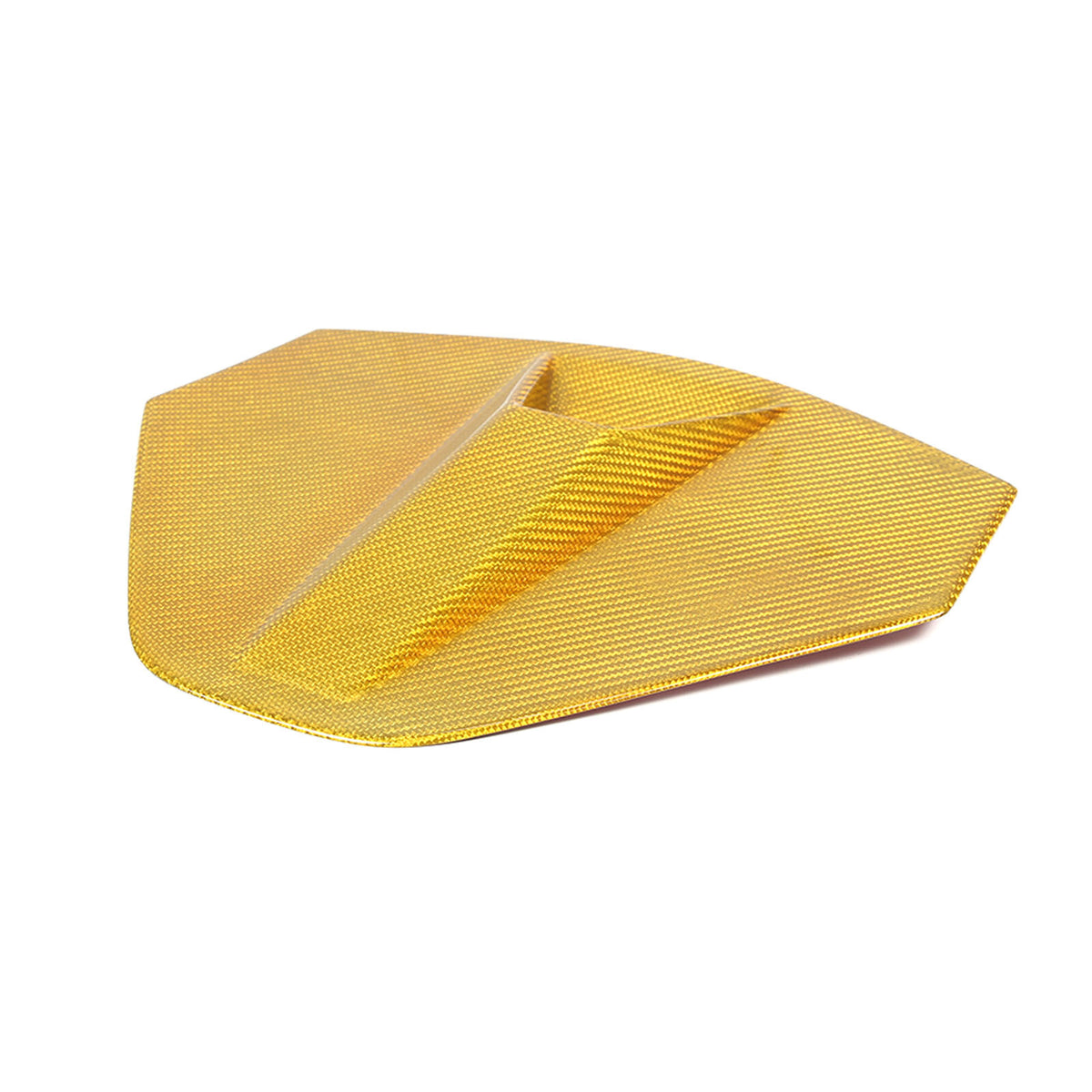 Yellow Carbon Fiber Car Roof Rearview Camera Cover Trim for Corvette C8 2020-26 8