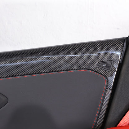 Real Dry Carbon Fiber Full Interior Center Set Trim Kit For Corvette C8 20-25 US - Styles 51-55 49