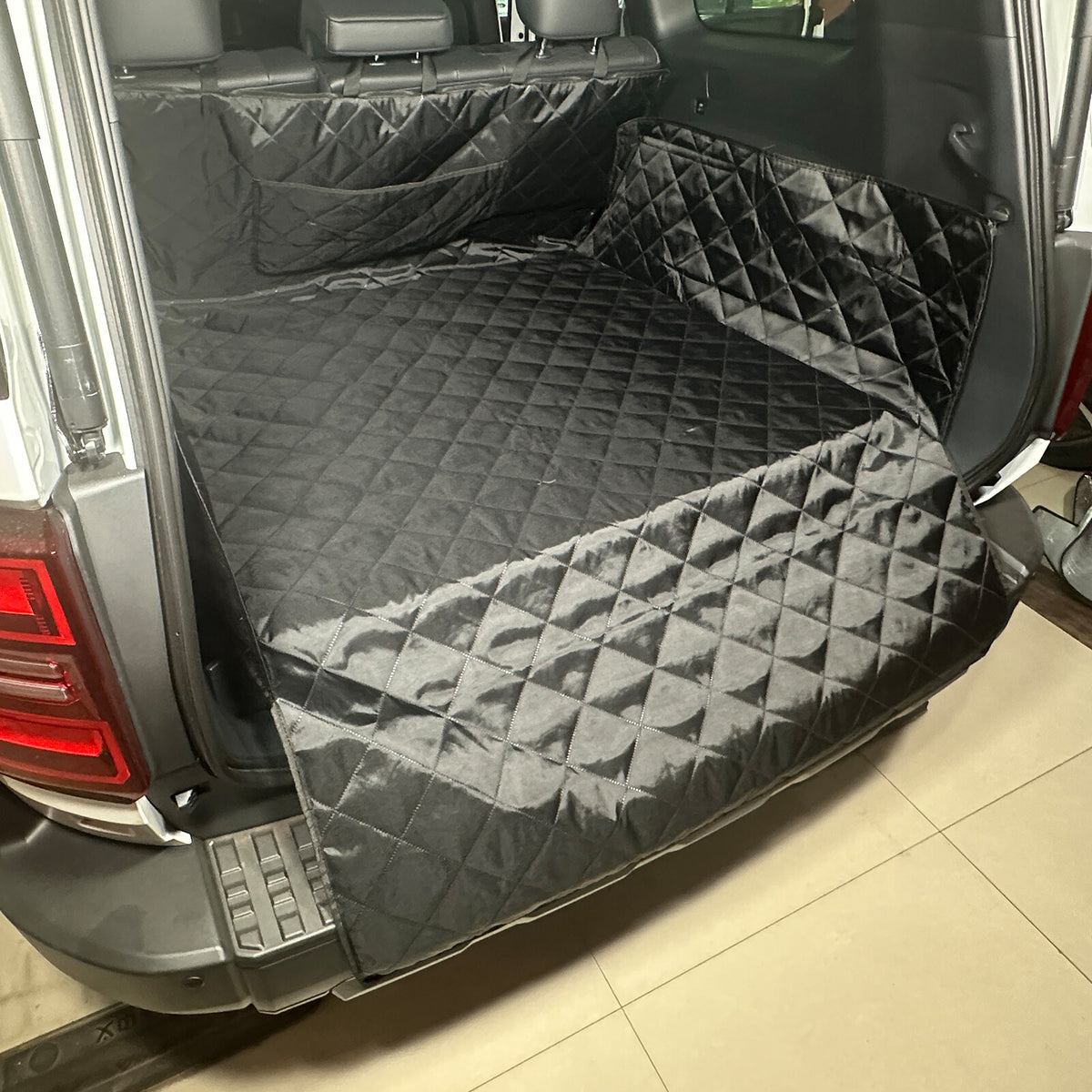 Dog Car Trunk Mat Hammock Pet Seat Cover For Toyota Land Cruiser Prado LC250 24+ 3