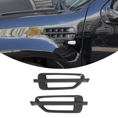 Carbon Fiber ABS Side Fender Airvent Trim For Cadillac Escalade 2007-2014 US 3