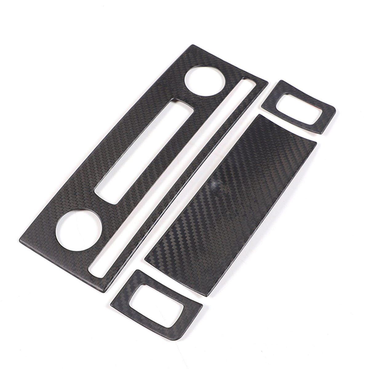Matte Carbon Fiber Center Console Air Conditioner Trim For Corvette C6 2005-13 14