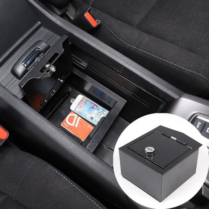 Center Console Safe Storage Box with Keys & Tray for Honda Pilot 2015-22 US 4