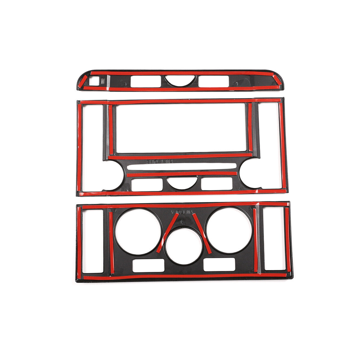 Black ABS Central Control Console Mode Trim For Land Rover Discovery3 04-09 10