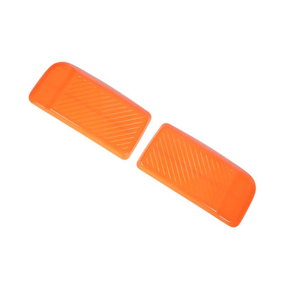 Orange ABS Front Bumper Side Trim Cover For Ford Maverick 2022-2024 US 5
