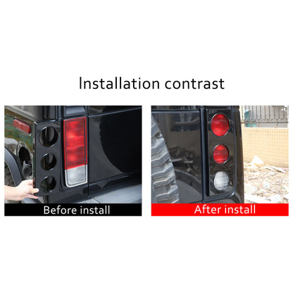Glossy Piano Black Front Bumper Exterior Trim Cover Set For Hummer H2 2003-2009 - Styles 1-5 46