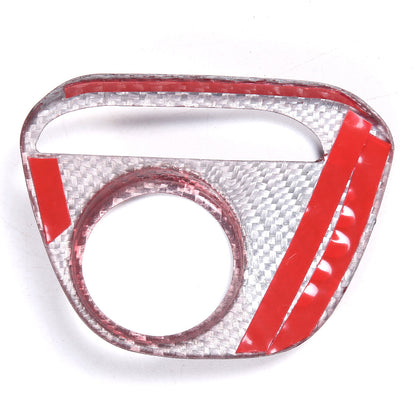 Red Real Carbon Fiber Center Interior Set Cover Trim Kit For Ferrari 458 2011-16 24