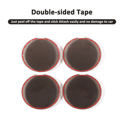 Smoked Taillight & Rear Fog Blackout Light Cover Trim For 2005-2013 C6 Corvette 5