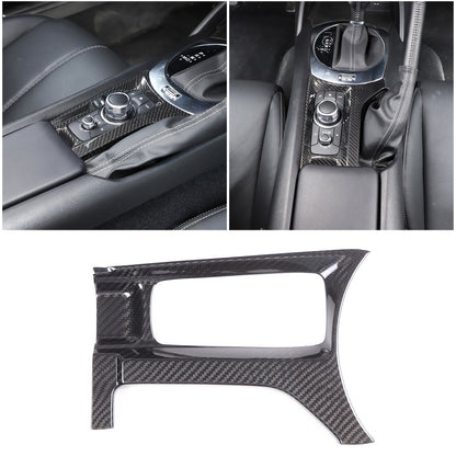 Real Carbon fiber Center Multimedia Panel Cover Trim For Mazda MX-5 2016-23 US 8