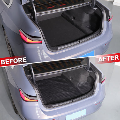 Cargo Trunk Tray Cargo Liner Rear Trunk Floor Mat For BMW 7 Series G70 2023-2025 12