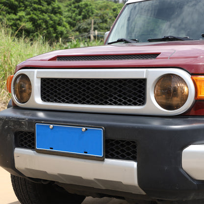 Black Smoked Front Left + Right Headlight Lens Cover For Toyota FJ Cruiser 07-21 5