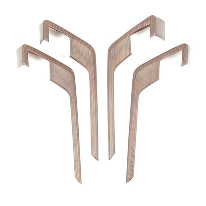 Pear Wood Interior L Strip Door Panel Trim For Toyota Tundra Sequoia 2022-26 US 15