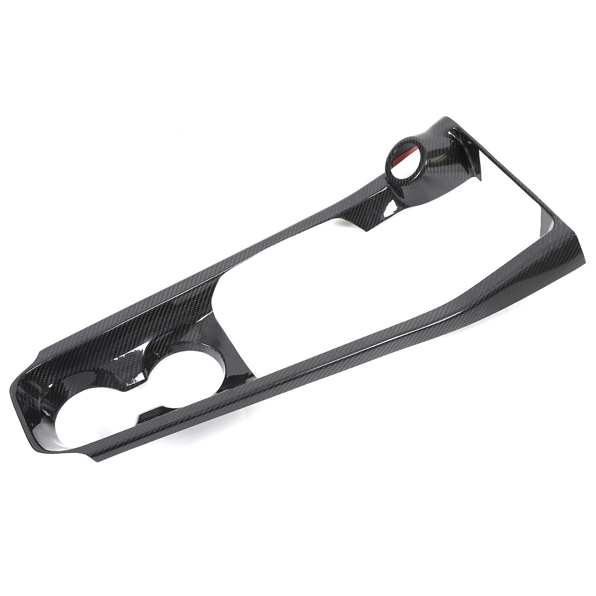 Real Carbon Fiber Center Gear Shift Panel trim Cover For Alfa Romeo Tonale 23-25 5