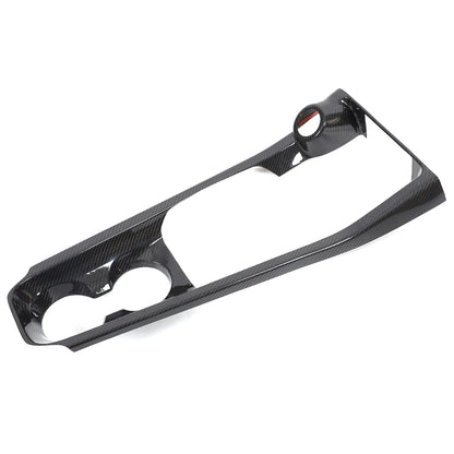 Real Carbon Fiber Center Gear Shift Panel trim Cover For Alfa Romeo Tonale 23-25 5