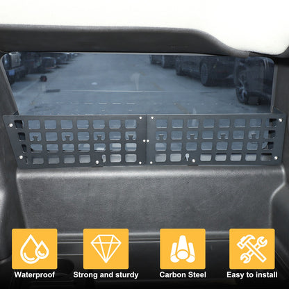 Carbon Steel Aluminum Rear Side Window Molle Panel For Hummer H2 2003-07 16