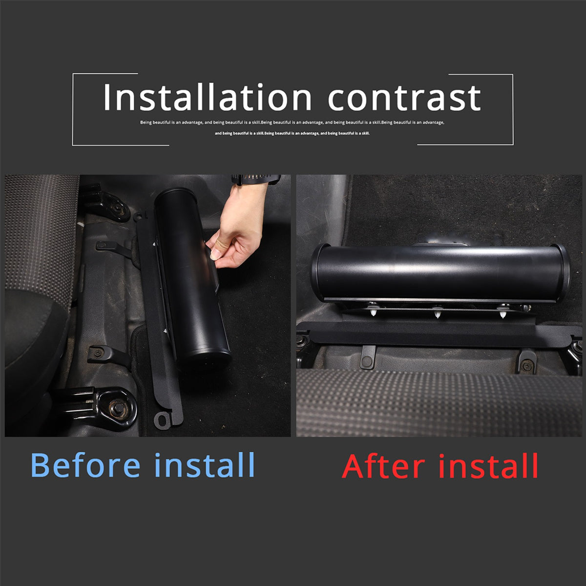 Aluminum Alloy Passenger Seat Umbrella Holder For Toyota FJ Cruiser 2007-21 US 3
