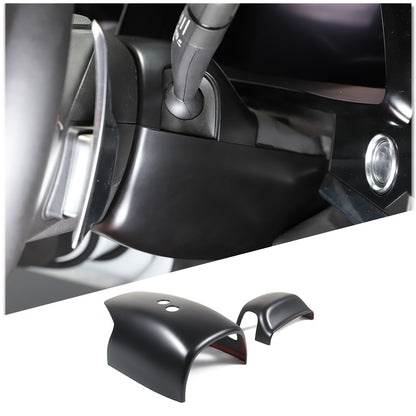 Matte Black Steering Wheel Base Frame Trim Cover Fit For Corvette C8 2020-2026 3