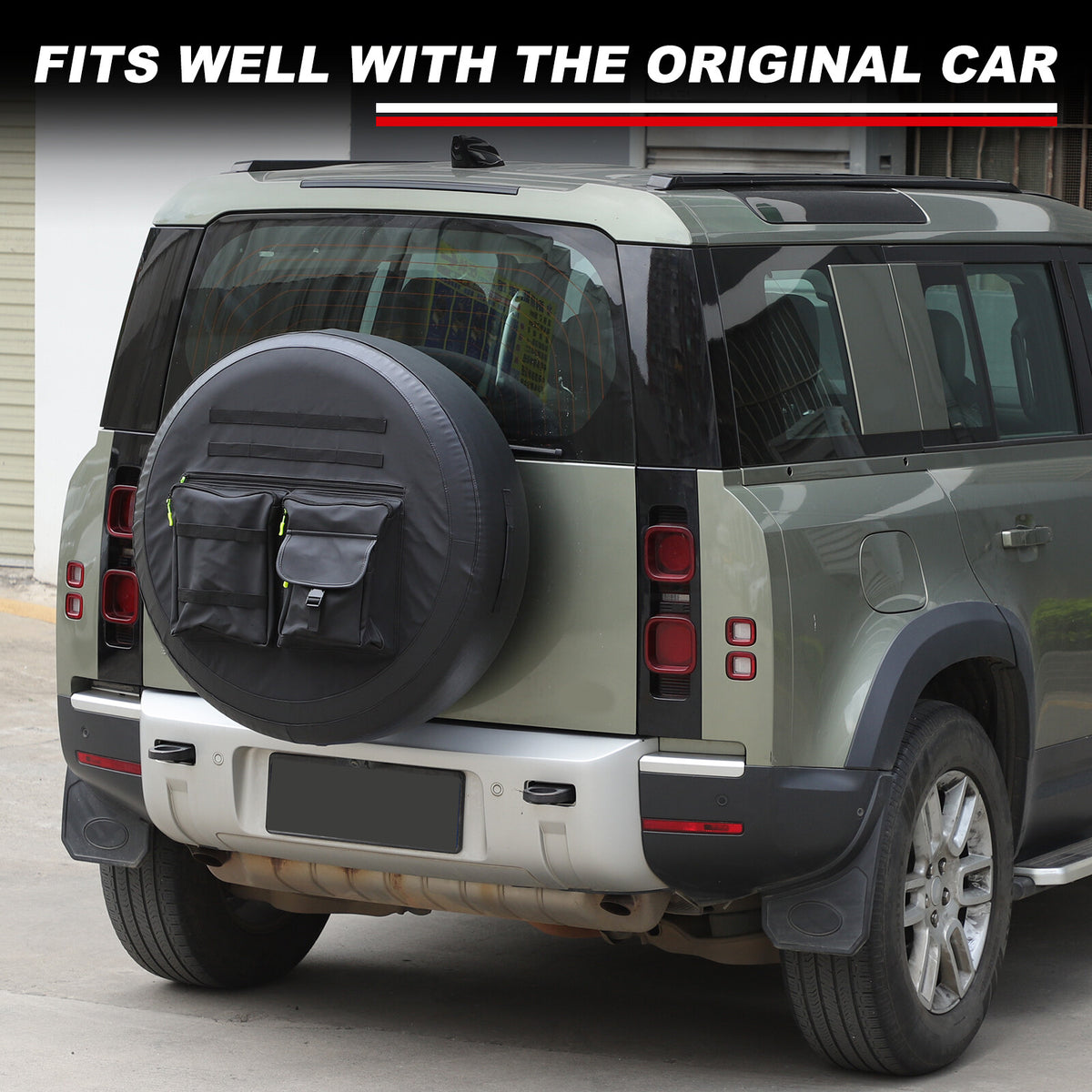 Spare Tire Wheel Protective Protection Cover For Land Rover Defender L663 2020+ 4
