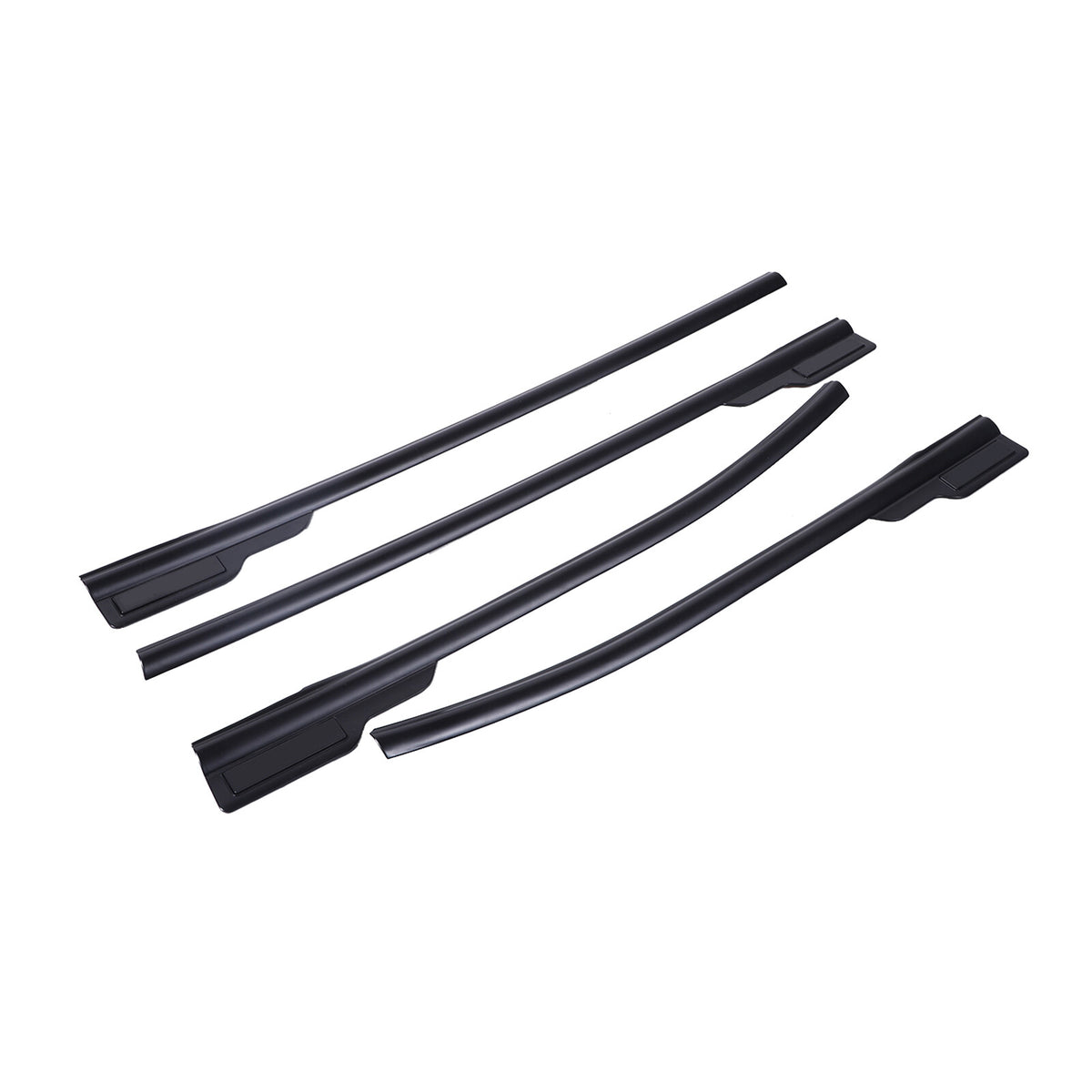 Black Car Window Bottom Strip Cover Trim For Ford Ranger 2015-2021 5
