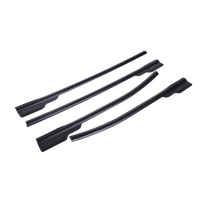 Black Car Window Bottom Strip Cover Trim For Ford Ranger 2015-2021 5