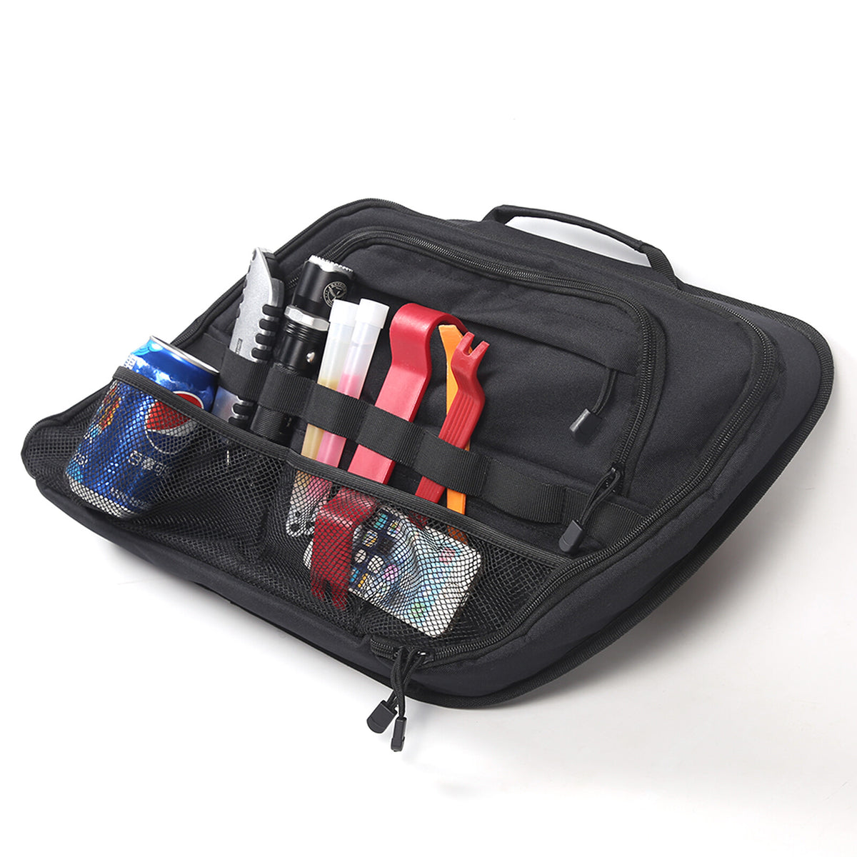 Car Trunk Side Window Storage Bag Tool Bag For LR Range Rover Sport 2023-24 15