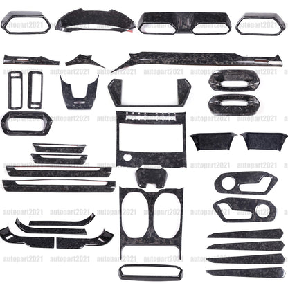 34 Styles Forged Real Carbon fiber Interior Trim Kit For Lamborghini URUS 18-23 - Variants 1-5 1