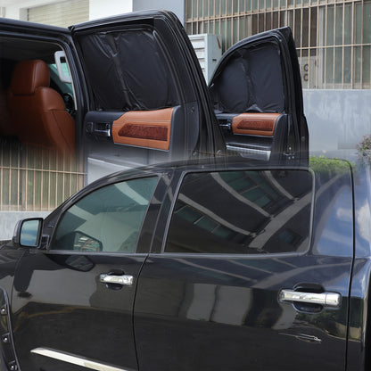 Memory Car Full Window Sunshade Cover Shades Sun Visor For Toyota Tundra 2007-21 21