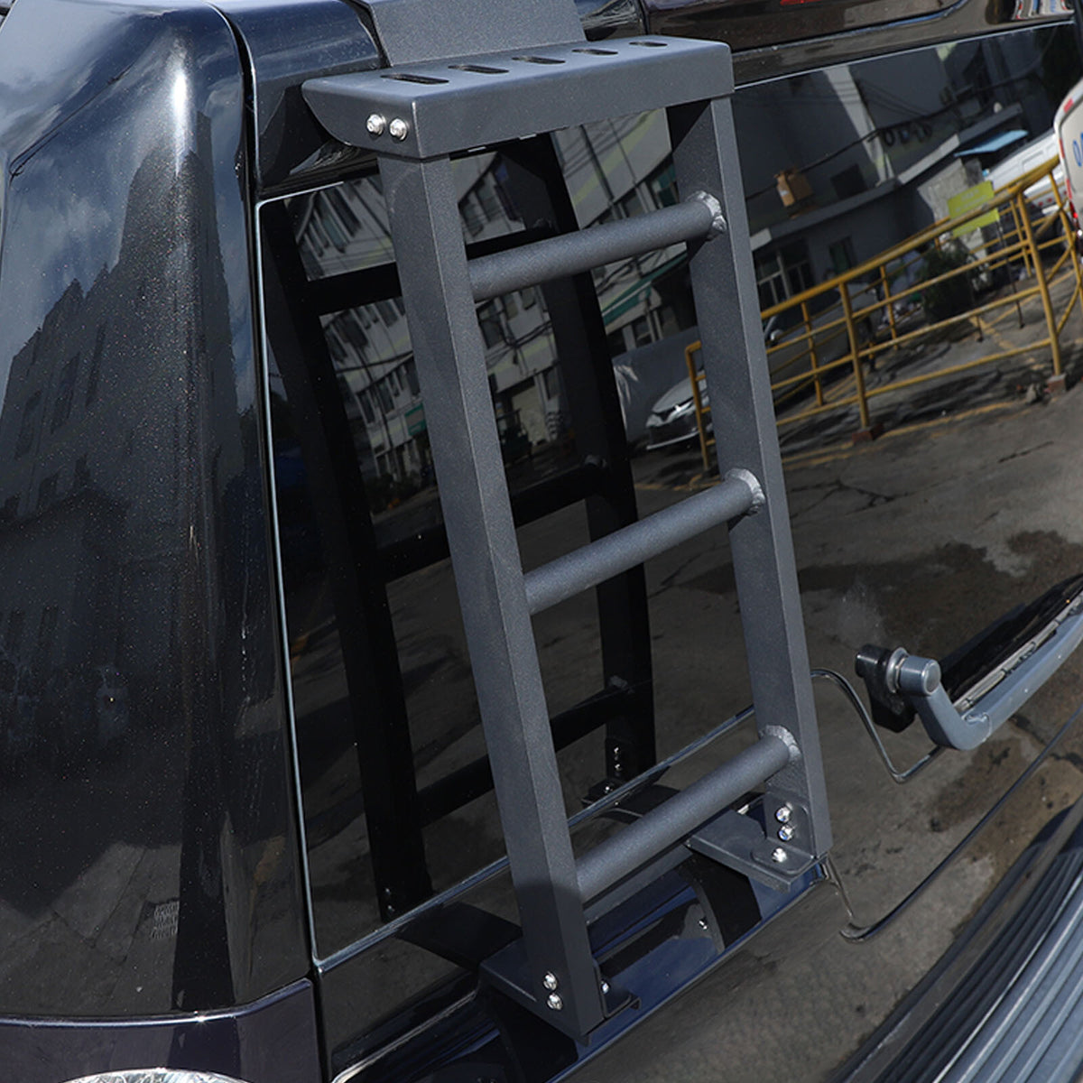 For Land Rover Discovery 3 4 LR3 LR4 L319 Rear Roof Rack Climbing Ladder US 9