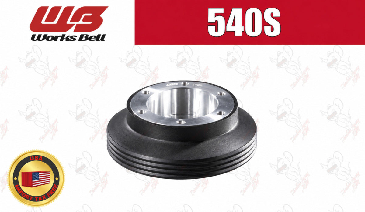WORKSBELL STEERING WHEEL SHORT HUB ADAPTER & Rafix2 Set 2