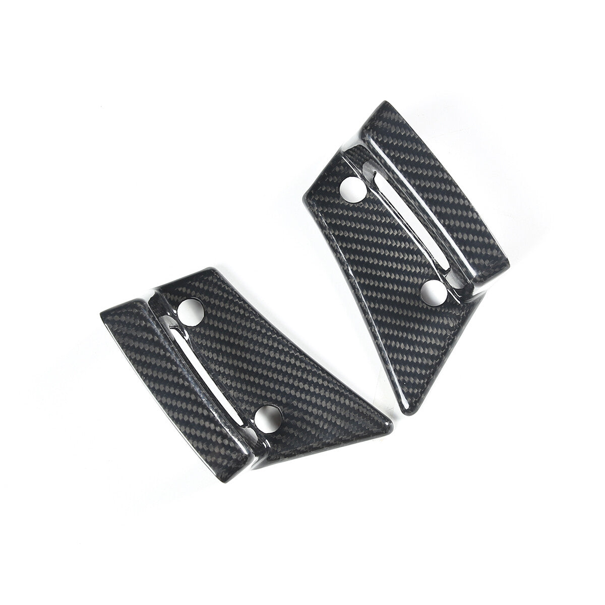 Real Carbon fiber Exterior Grille A Pliiar Trim Set For Corvette C7 Z06 14-19 12