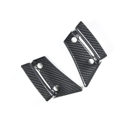 Real Carbon fiber Exterior Grille A Pliiar Trim Set For Corvette C7 Z06 14-19 12