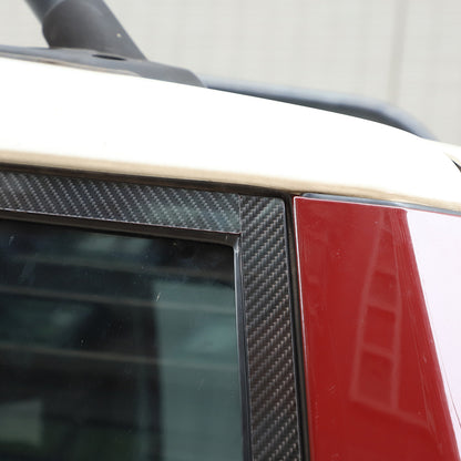 Carbon Fiber Top Window Accent Line Trim Strip For Toyota FJ Cruiser 2007-2021 10