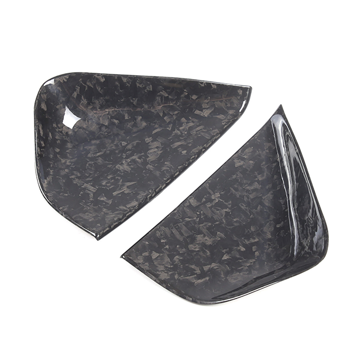 Forged Carbon Fiber Dashboard Side Air Outlet Vent Cover Trim For Corvette C8 3