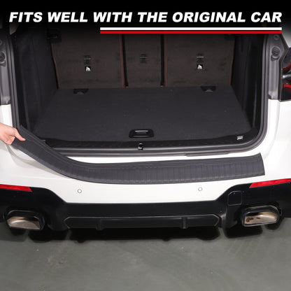 TPE Rear Bumper Protector Sill Guard Trim For BMW X3 G01 2018-2024 3