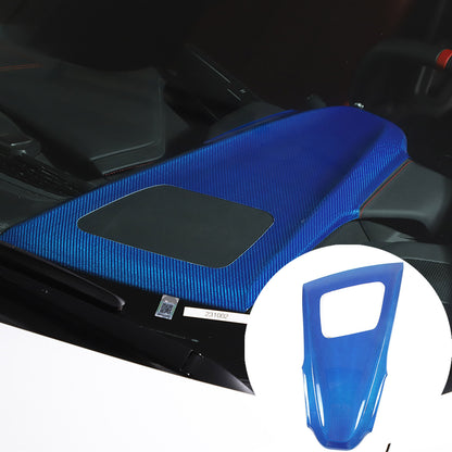 Blue Real Carbon Fiber Full Interior Set Decor Trim Kit for Corvette C8 20-25 - Variants 1-5 49