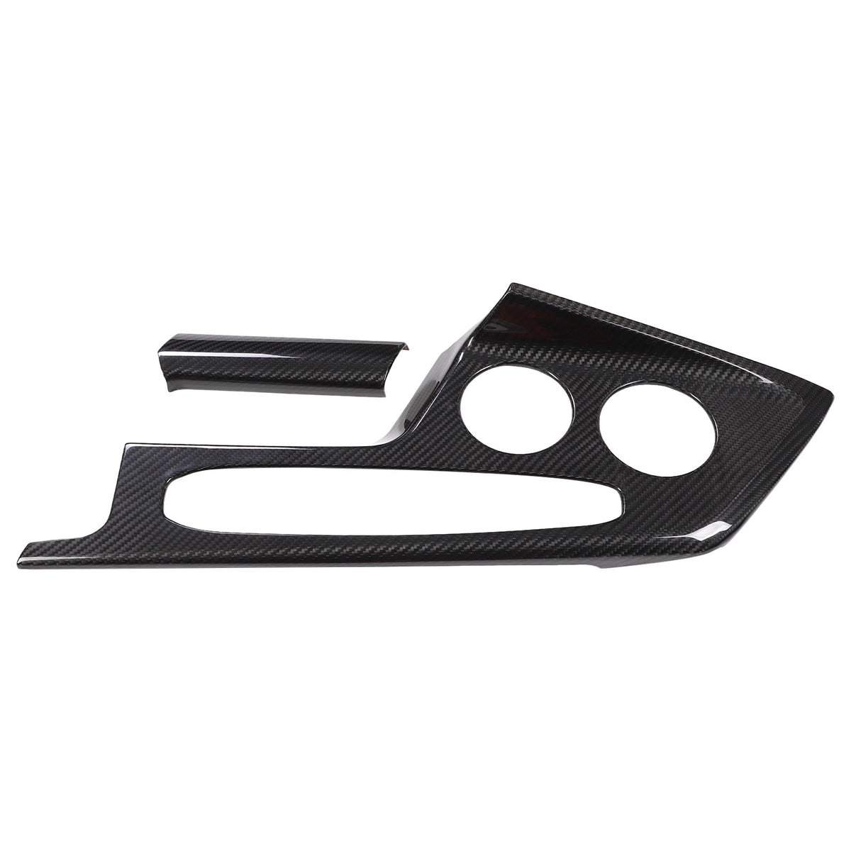 Real Carbon Fiber Center Console Gear Trim Cover Set For Corvette C8 2026+ 16