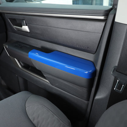 Blue ABS Side Window Door Armrest Trim Strip For Toyota Tundra 2022-2026 8