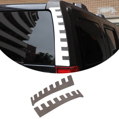 REAR UPPER PILLAR COVER TRIM GUARD STEEL FOR 2006-2010 HUMMER H3 2