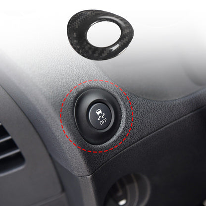 Real Carbon Fiber Full Center Console Trim Set For Nissan 370Z Z34 MT 2009-20 9