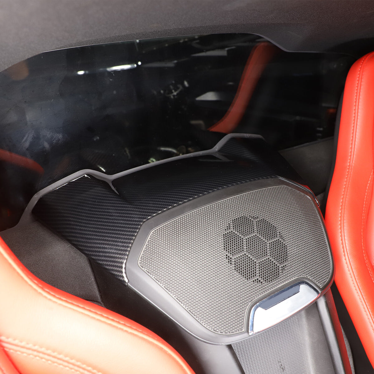 Carbon Fiber ABS Interior Full Decor Cover Trim Kit For Corvette C8 2020-2025 - Styles 41-45 20