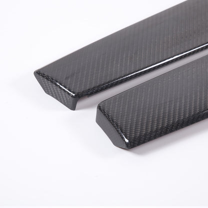 For Tesla Model 3 Y 2016-2023 Dashboard Cover Real Carbon Fiber Panel Trim Cover 10