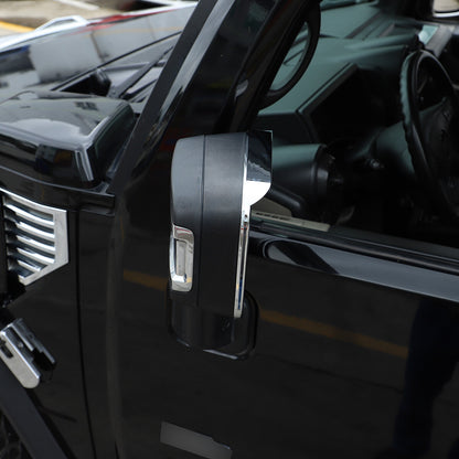 Silver Chrome Exterior Door Handle Mirror Hood Vent Trim Kit For Hummer H2 03-09 58