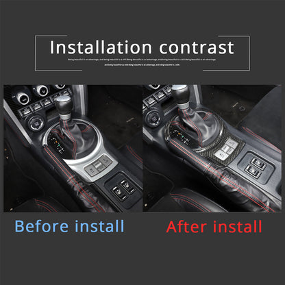 Real Carbon Fiber Interior Center Trim Set For Toyota 86 Subaru BRZ 2012-2020 82