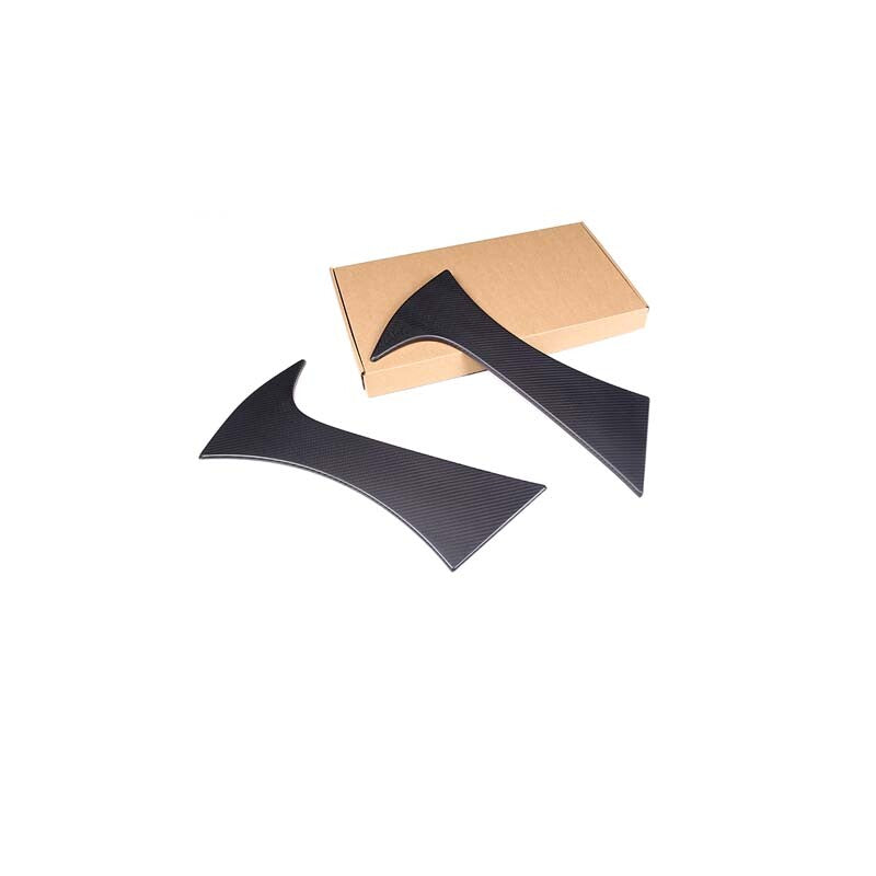 Matte Black Carbon Fiber Car Side Fender Fin Trim For Subaru BRZ 2022 9