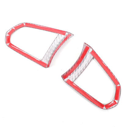 Red Real Carbon Fiber Interior Exterior Conosle Trim Cover For Lotus EMIRA 21-25 65