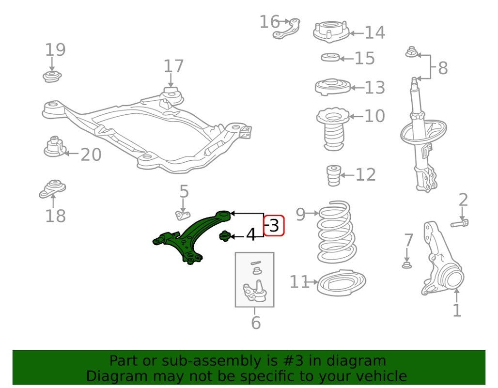 Toyota OEM ARM, SUSPENSION Left & Right Set 48068-33031 48069-33031 Genuine 3